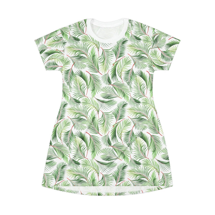 Tropical Paradise T-Shirt Dress