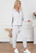 Luxe Zip-Up Lounge Set with Coordinating Joggers for Stylish Comfort