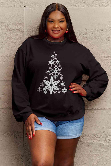 Cozy Christmas Tree Knit Sweater - Holiday Cheer Edition