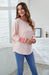 Stylish Women's Comfy Cotton Batwing Sleeve Tunic Top