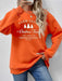 Cozy Oversized Polyester Round Neck Sweatshirt for Ultimate Comfort