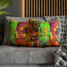 Customizable Summer Retreat Square Cushion Cover - Redefine Your Home Decor