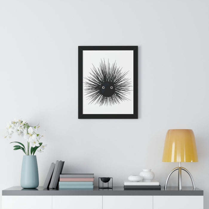 Elegant Eco-Framed Maison Vertical Art Print