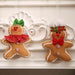 Festive Gingerbread Man Holiday Decor - Quirky Christmas Bauble