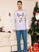 Rudolph Holiday Comfort Lounge Set with Plaid Trousers