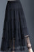 Chic Midi Skirt with Elegant Lace Accents for the Modern Woman