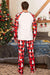 Festive Comfort Polyester Blend Tee and Pants Set - Stylish Relaxation Outfit