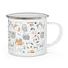 Enamel Coated Stainless Steel Mug for Outdoor Pet Enthusiasts