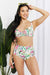 Floral Elegance High-Rise Two-Piece Swim Set