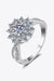 Radiant Blossom: Sustainable Lab-Diamond Floral Band Ring