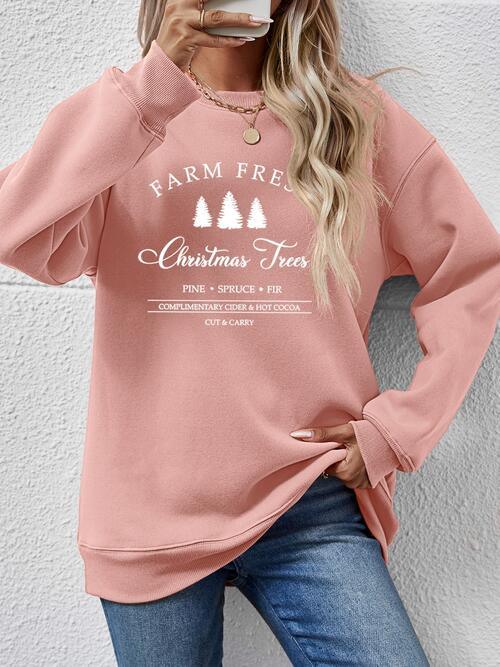 Cozy Oversized Polyester Round Neck Sweatshirt for Ultimate Comfort