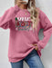 Cozy Alphabet Crewneck Sweater in Timeless Style