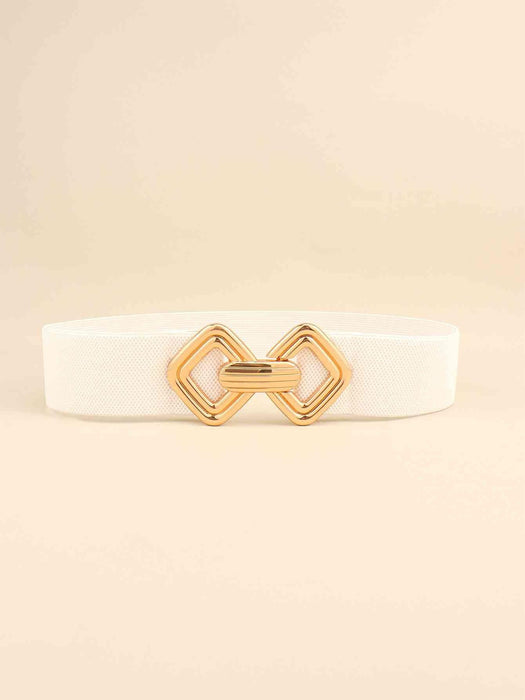 Sleek Elastic Geometric Belt Collection - Perfect for Any Occasion