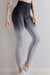 Elegant Gradient High-Rise Athletic Leggings