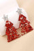 Festive Acrylic Christmas Tree Dangle Earrings