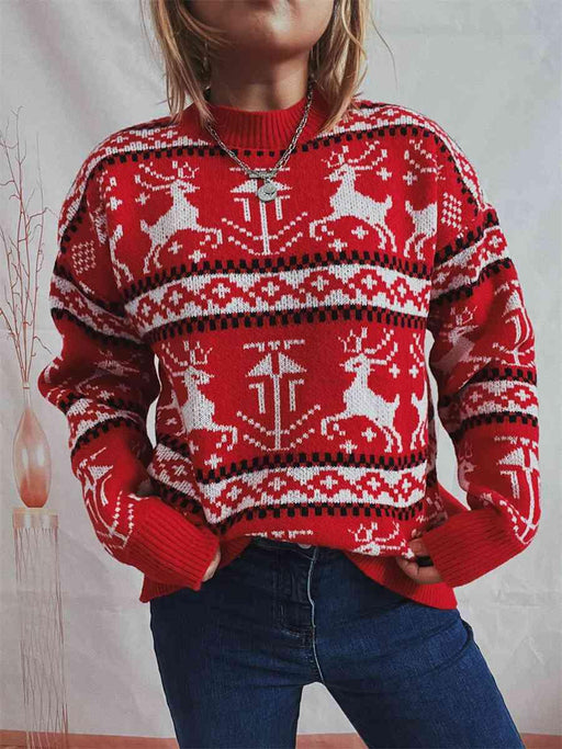 Festive Knit Holiday Sweater - Essential Winter Wardrobe Staple