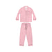 Luxurious Custom Design Pink Satin Women's Pajama Set