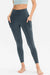 Slim Fit Sporty Leggings with Pocket - Active Wear