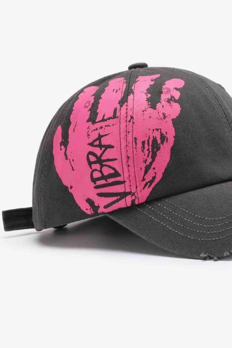 Urban Edge Distressed Graphic Cap