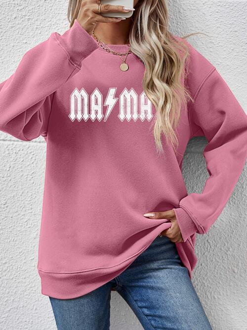 Statement Cozy Graphic Pullover Sweatshirt