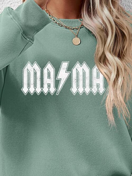 Statement Cozy Graphic Pullover Sweatshirt