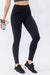 Active Lifestyle Patterned Nylon Spandex Leggings with Enhanced Fit Technology