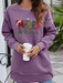 "Joyful Greetings" Christmas Graphic Holiday Sweatshirt