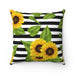 Sunflower Dreams Reversible Decorative Pillowcase