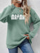 Statement Cozy Graphic Pullover Sweatshirt