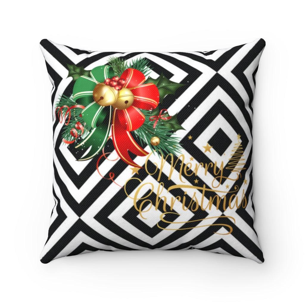 Reversible Luxury Botanica Christmas Pillow Cover - Chic and Functional Home Accent