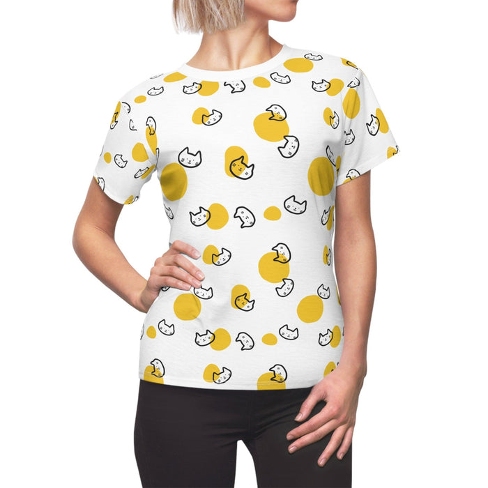 Feline Fashionista Personalized Women's Tee: The Ultimate Trend for Cat Enthusiasts