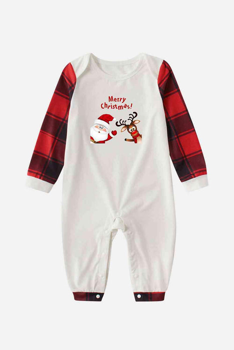 Joyful Holiday Baby Jumpsuit with Festive Design