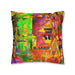 Customizable Summer Retreat Square Cushion Cover - Redefine Your Home Decor