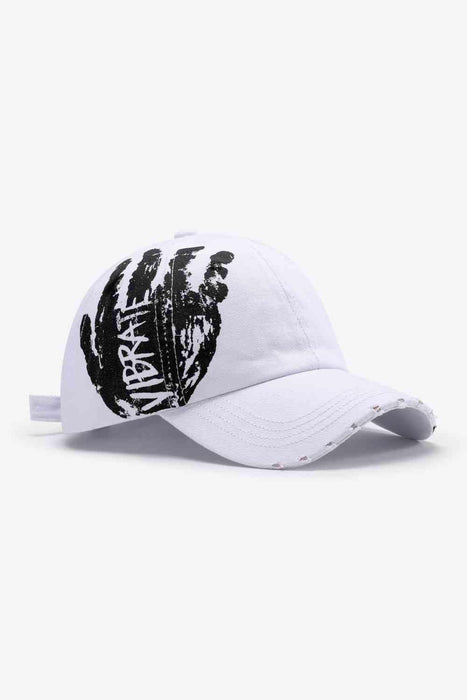 Urban Edge Distressed Graphic Cap