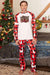 Festive Comfort Polyester Blend Tee and Pants Set - Stylish Relaxation Outfit