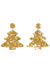 Delightful Festive Acrylic Christmas Tree Earrings for a Joyful Celebration