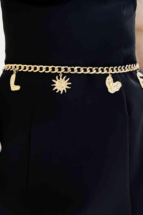 Chic LOVE Alloy Belt: A Must-Have Accessory for Trendsetters