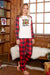 Merry & Bright Tartan Holiday Outfit with Joyful Graphic Top