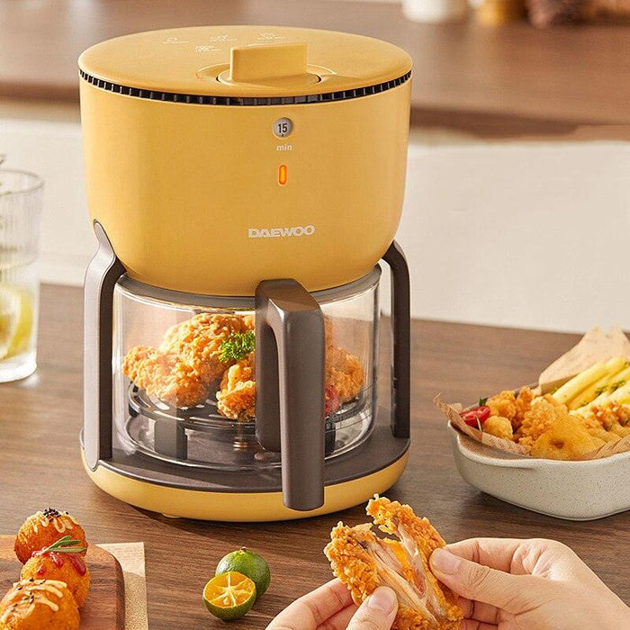 Compact 2L Oil-Free Air Fryer for Health-Conscious Cooking