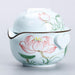 Sky Blue Chinese Kung Fu Porcelain Tea Set - Traditional Teaware Kit