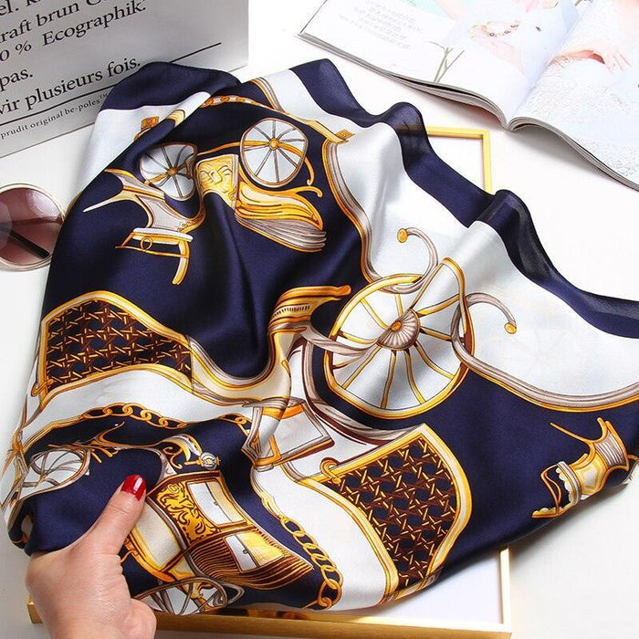 Silk Splendor: Exquisite Silk Scarves for Women - Classic Collection