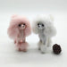 Pink Poodle Plush Toy for Home Decor and Crafting Fun