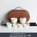 Zen Zhiyu Travel Tea Set - Your Portable Gateway to Tea Bliss