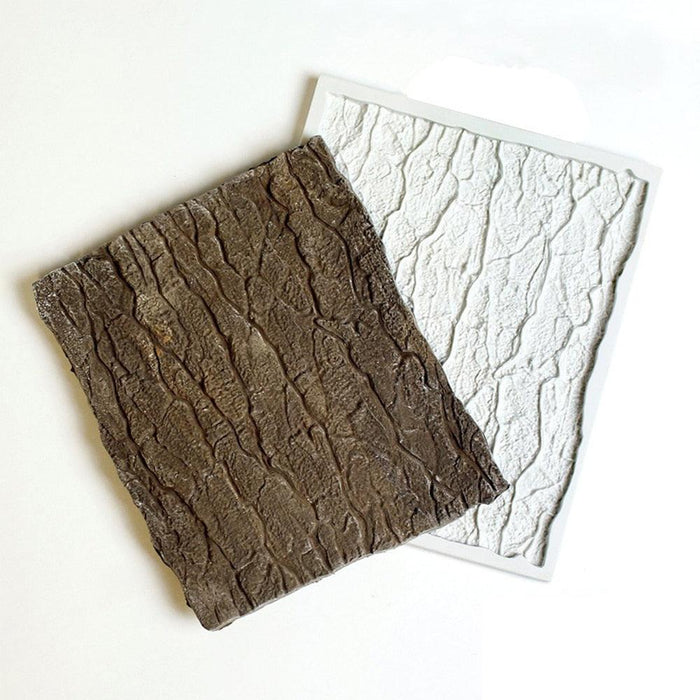 Artistic Tree Bark Silicone Mold for Baking and Confectionery Creations