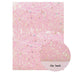 Glittering Pink Snake Print Faux Leather Craft Sheets for Creative Projects