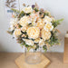 Elegant White Silk Roses - Perfect for Weddings, Autumn Decor, and Holiday Celebrations