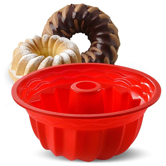 Silicone Cake Mold Set - Essential Bakeware for Perfect Treats