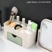 Elegant Cosmetic Organizer with Adjustable Dividers for an Organized Vanity