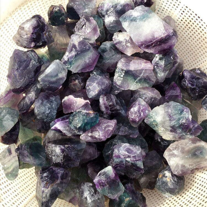 Natural Fluorite Crystal: Healing, Feng Shui, and Aquarium Enhancement - Unique Mineral Specimen for Positive Energy and Tranquility