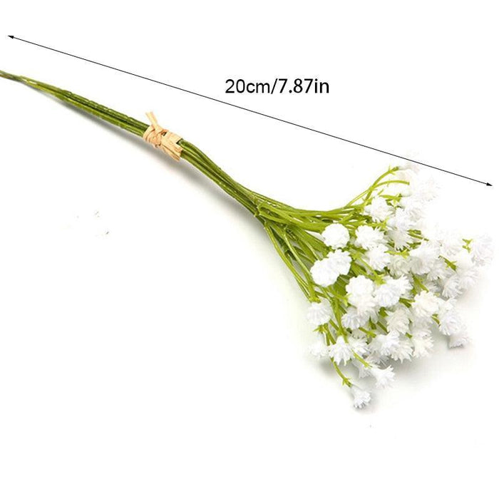 Charming Handcrafted Artificial Baby's Breath Floral Arrangement - Lifelike Gypsophila Bloom Collection